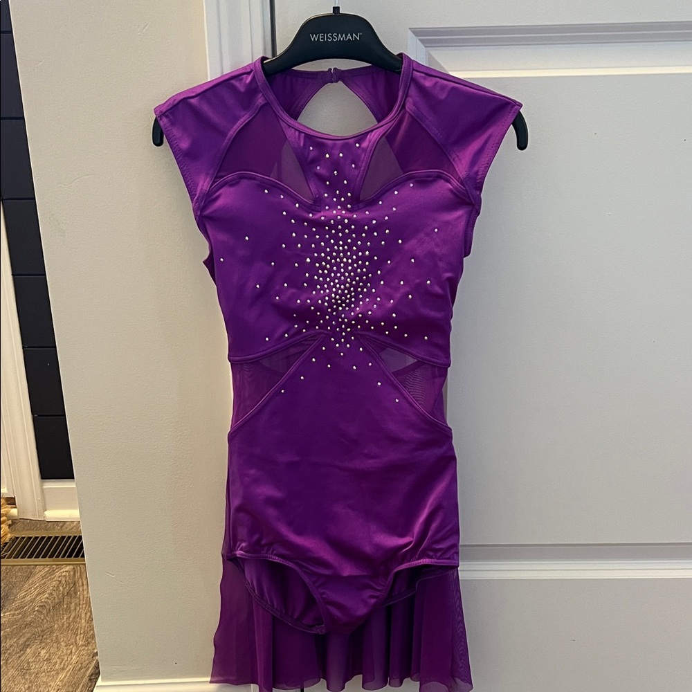 Weissman Vivid Purple Dance Leotard